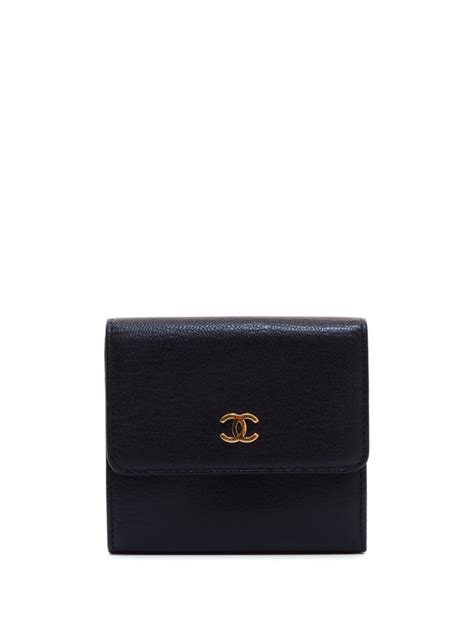 portefeuille chanel occasion|pre owned Chanel wallet.